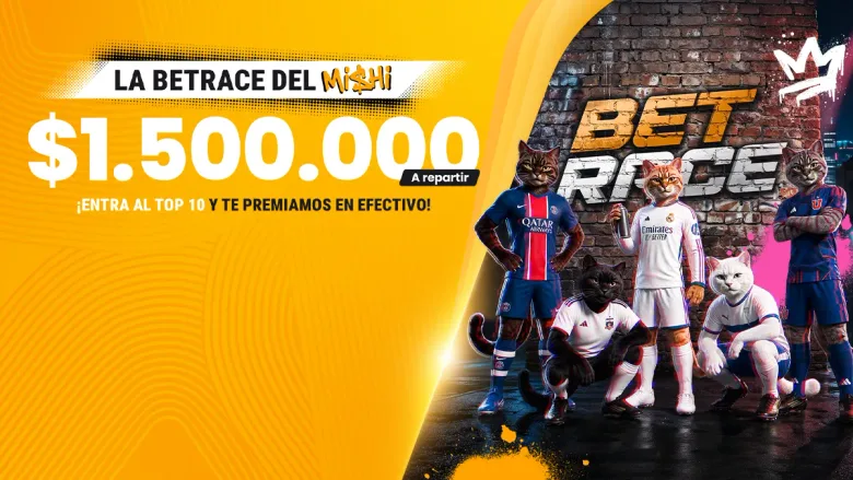 Pieza de La Betrace del Mi$hi con el gato de la marca y motivos de carrera deportiva.